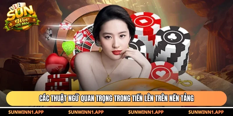 Các thuật ngữ quan trọng trong tiến lên trên nền tảng